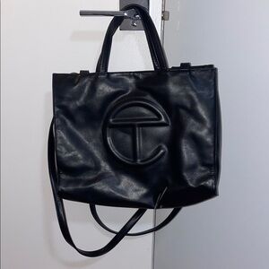 Telfar Classic Black Tote Bag